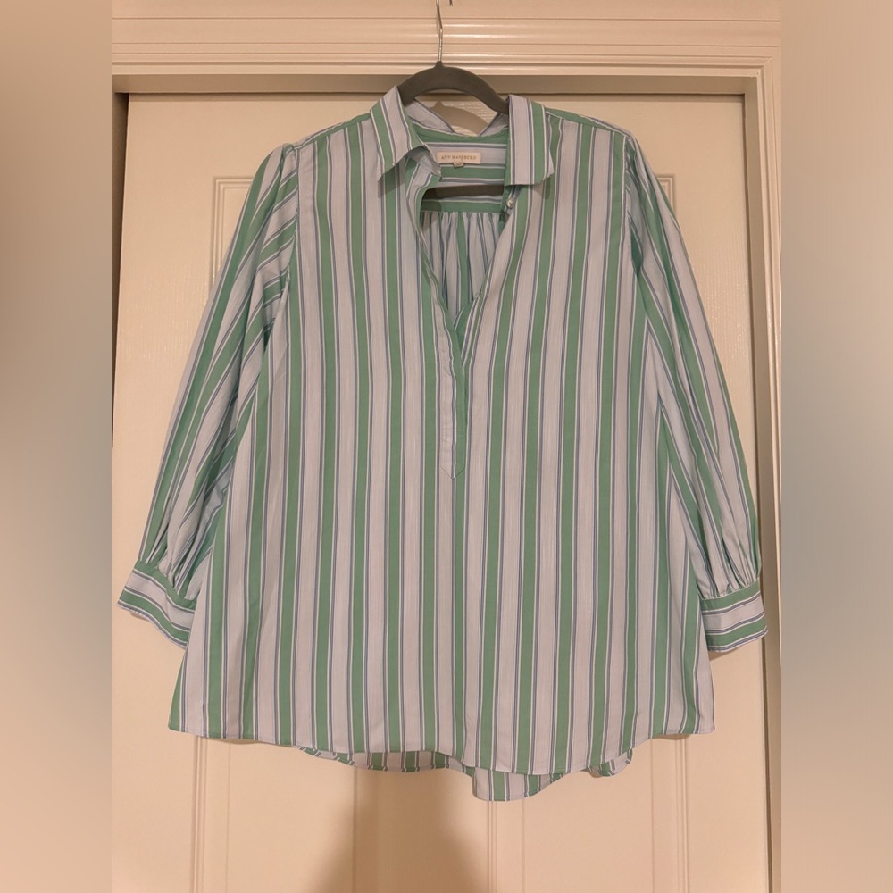 Ann Mashburn Blouse Medium